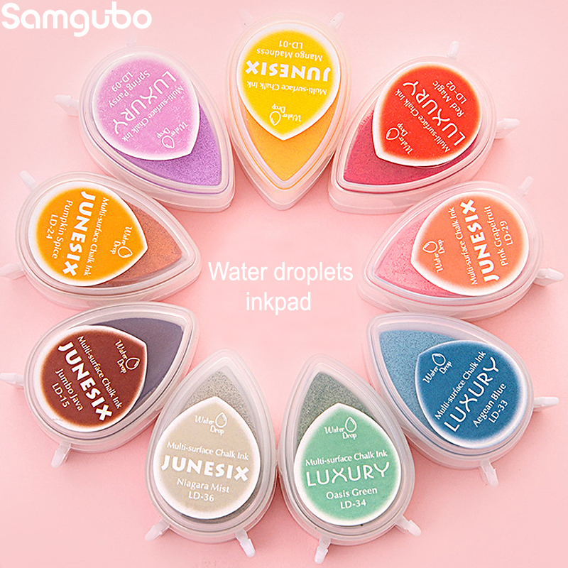 DIY Creative Water Drop Inkpad – Rubber Stamp Blank recenzja i cena