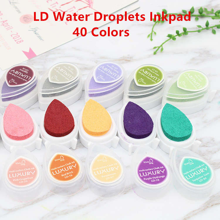 DIY Creative Water Drop Inkpad – Rubber Stamp Blank recenzja i cena