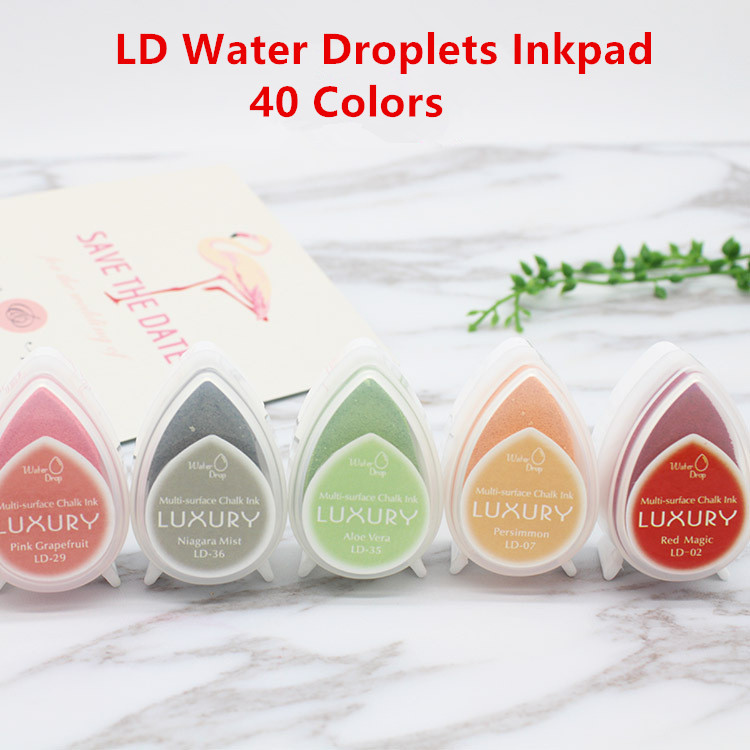 DIY Creative Water Drop Inkpad – Rubber Stamp Blank recenzja i cena