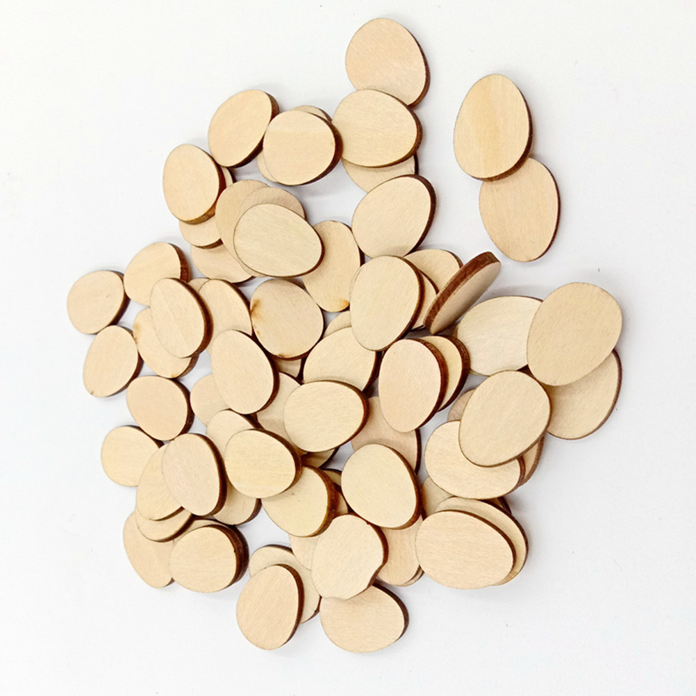 100Pcs 30Mm Egg Shaped Unfinis – Art And Craft For Nursery recenzja i cena