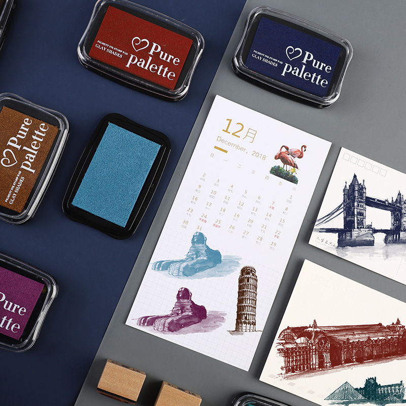12 Colors Large Size Vintage I – Rubber Stamp Blank recenzja i cena
