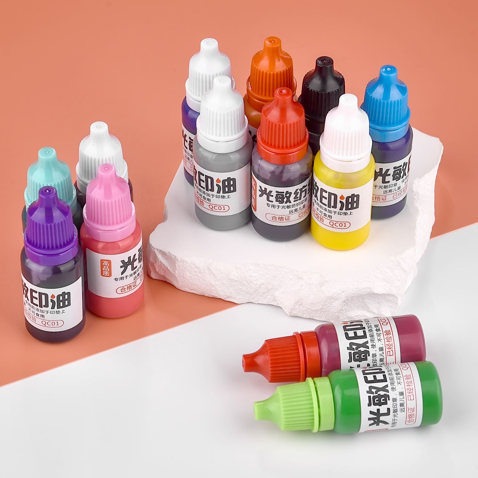 10ml Refill Ink 13 Color Rubbe – Rubber Stamp Blank recenzja i cena