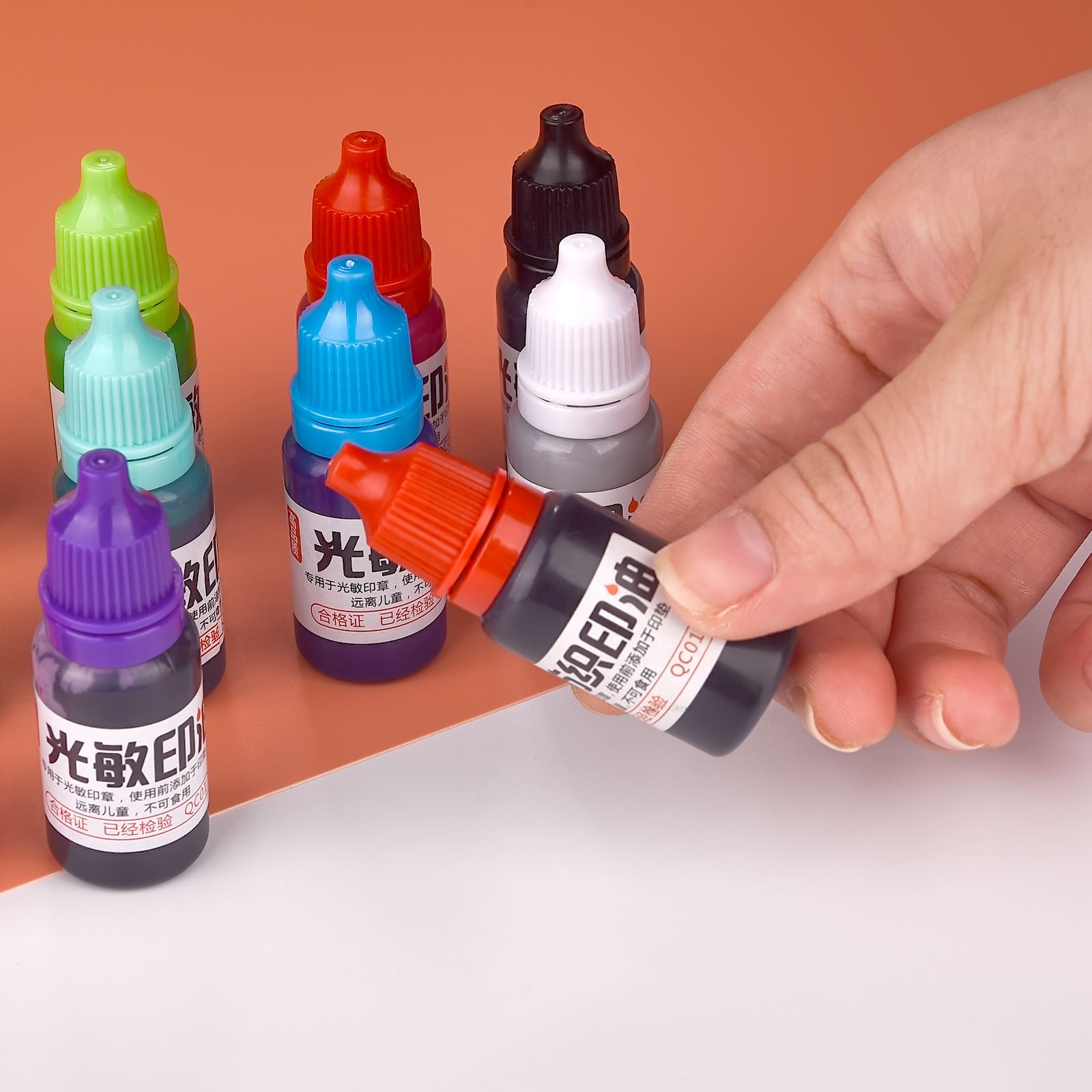 10ml Refill Ink 13 Color Rubbe – Rubber Stamp Blank recenzja i cena