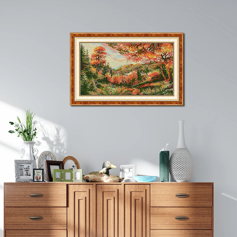 Autumn Scenery Pattern Cross S – Art And Craft Autumn recenzja i cena