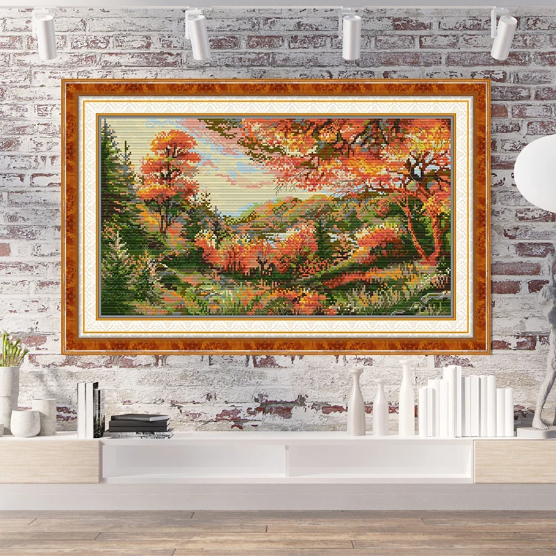 Autumn Scenery Pattern Cross S – Art And Craft Autumn recenzja i cena