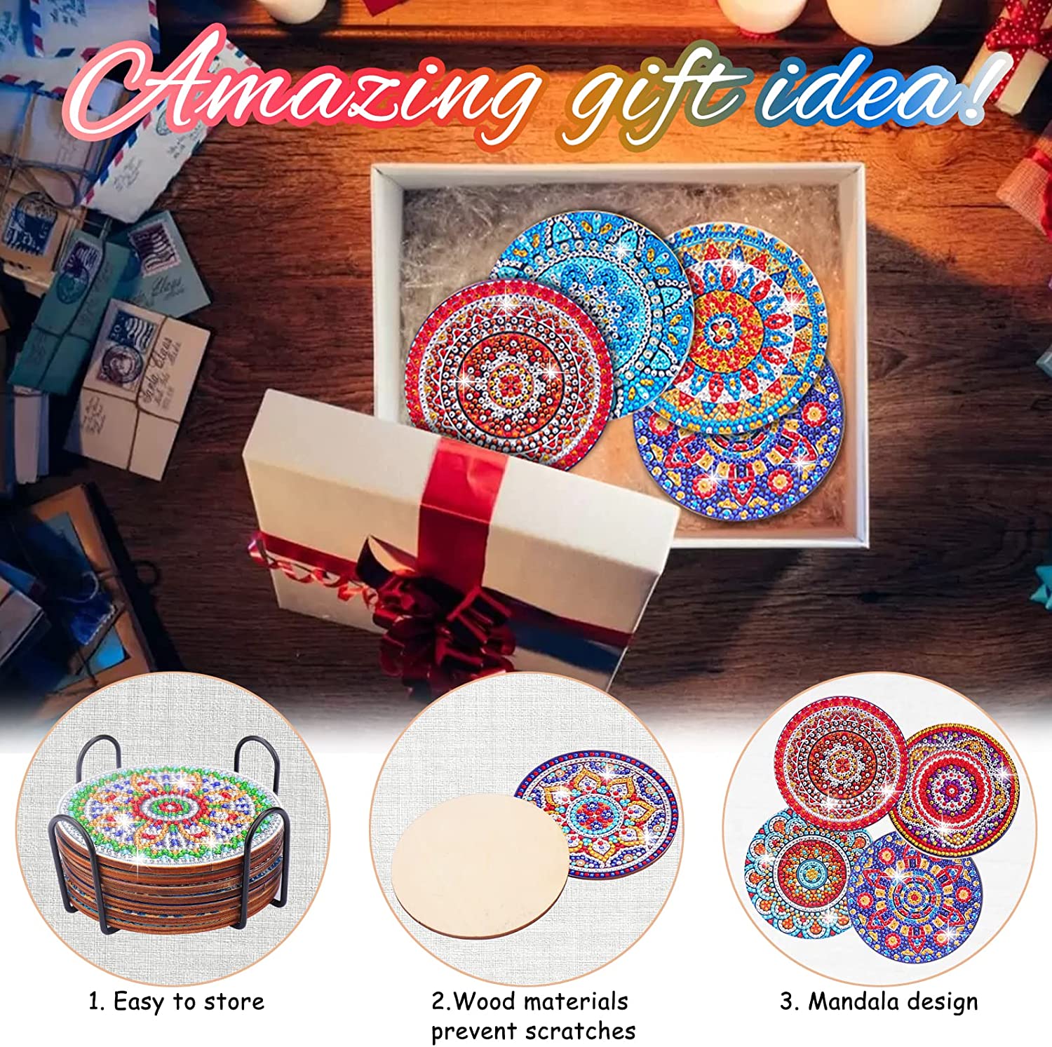CHENISTORY 8pcs Diamond Art Co – Art Craft Cup recenzja i cena