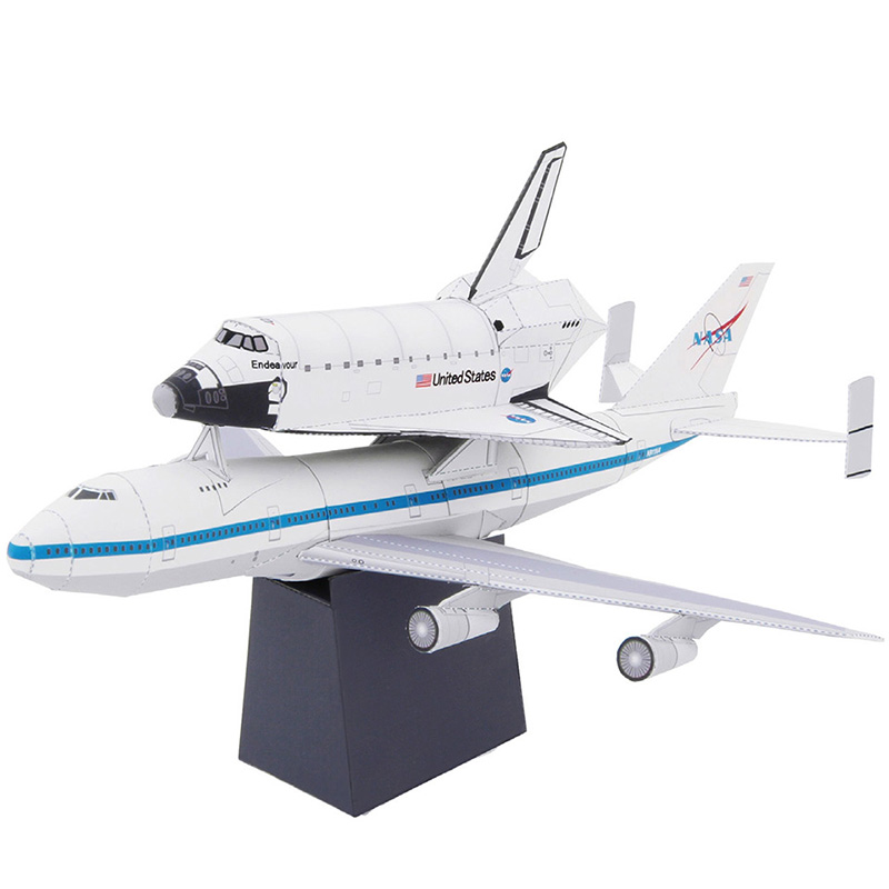 Boeing 747 Shuttle Carrier Air – Art Craft With Cardboard recenzja i cena