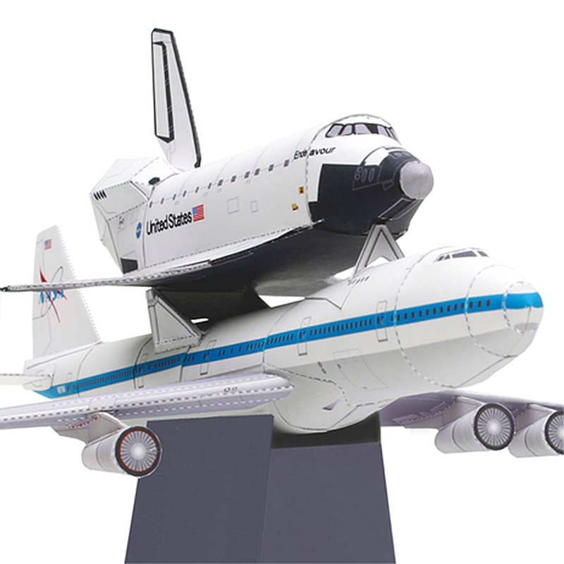 Boeing 747 Shuttle Carrier Air – Art Craft With Cardboard recenzja i cena