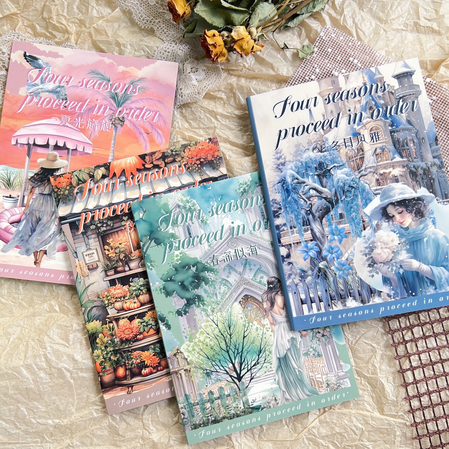 20Sheets Vintage PET Stickers  – Art Craft Book recenzja i cena