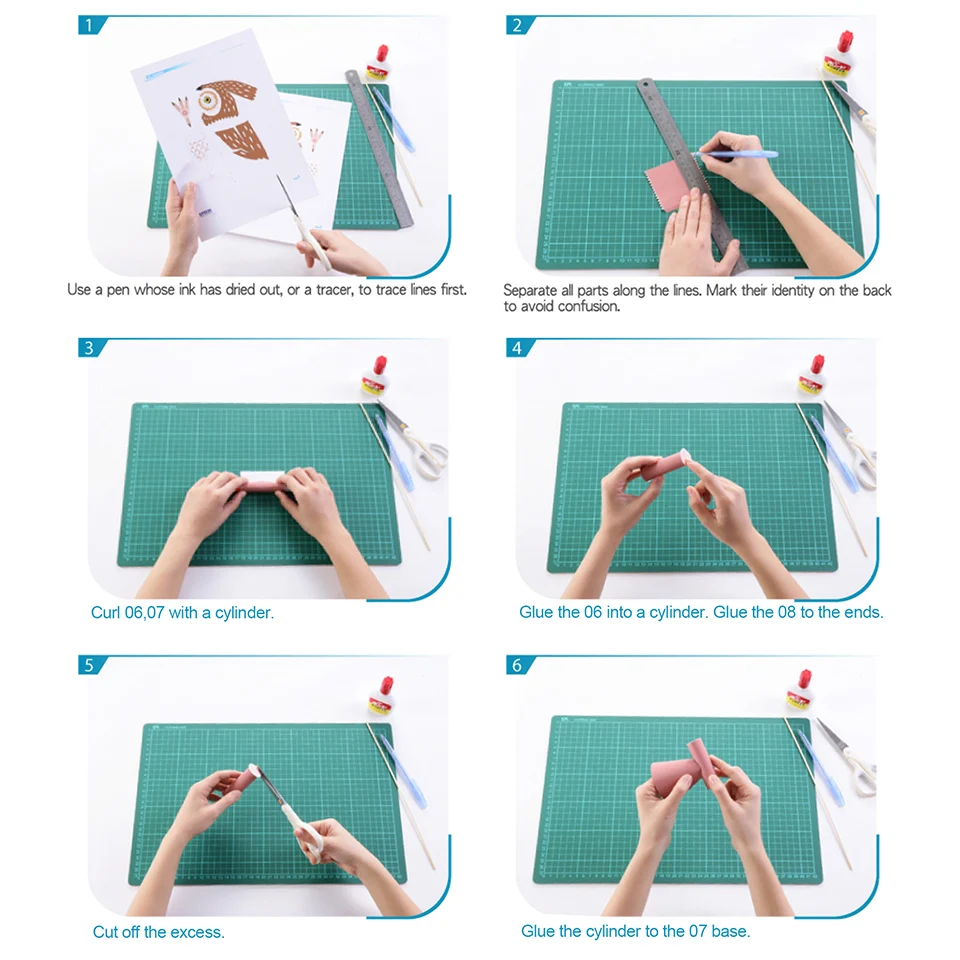Little Owl Origami Art Mini 3D – Art Craft With Cardboard recenzja i cena