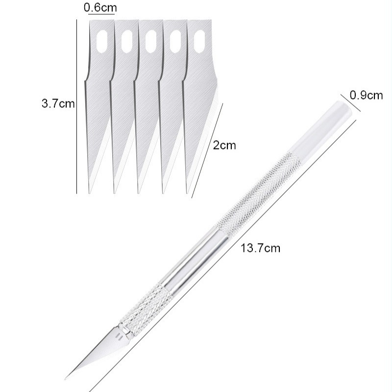 Engraving Non-Slip Metal Knife – Art Craft Knife recenzja i cena
